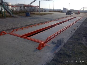 Реалізований проект колійних автомобільних ваг у приямок для ПІІ «Амік Україна»