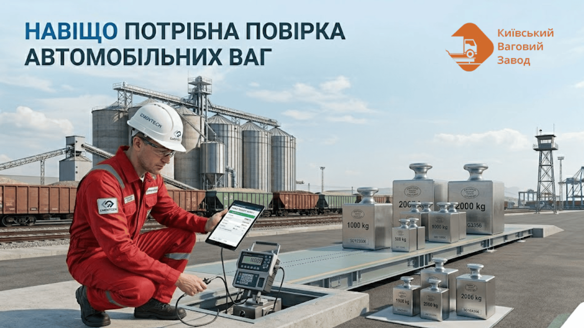 Повірка автомобільних ваг