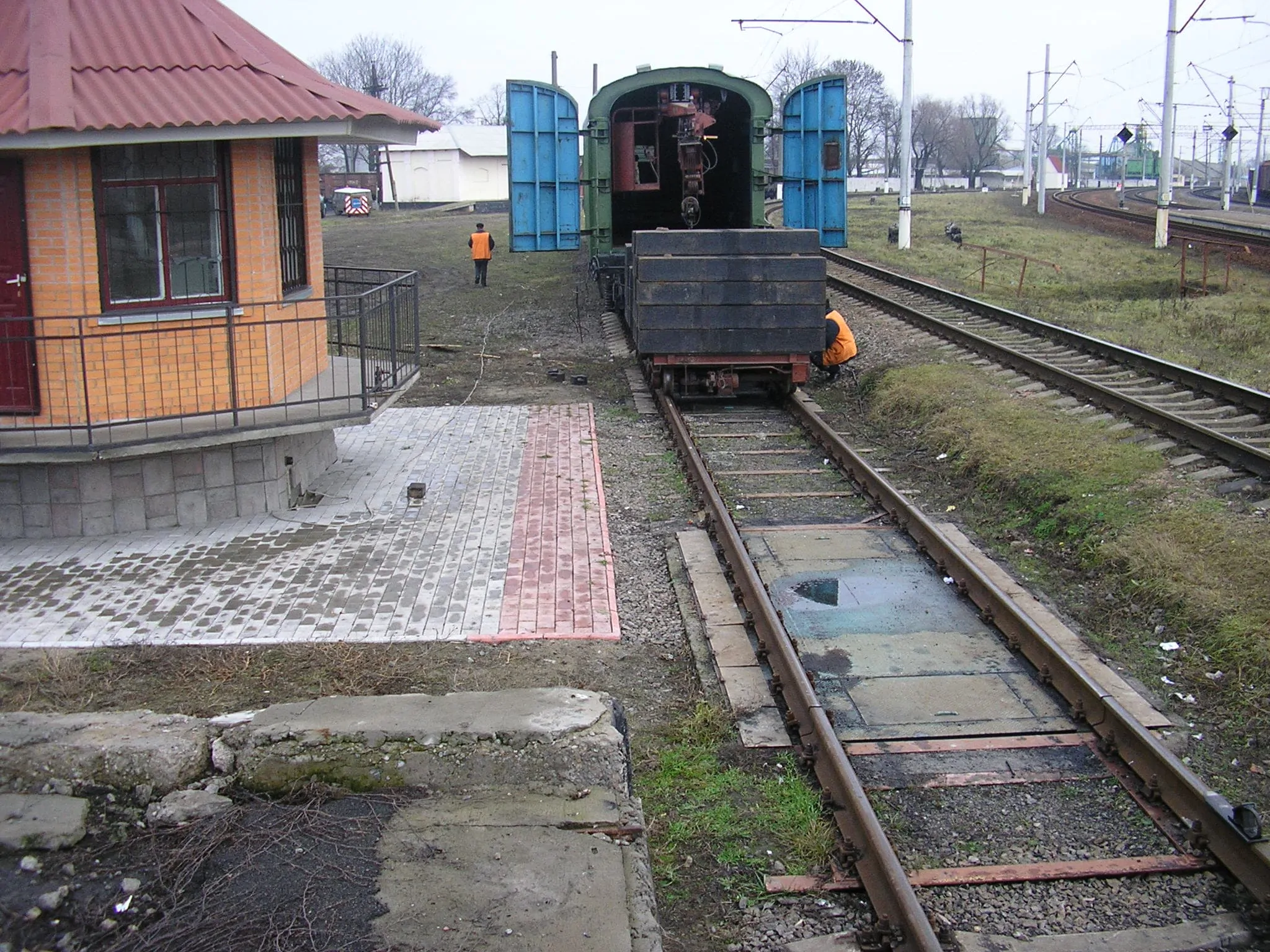 Станція Миронівка, <br/> м. Миронівка<br/><a href="http://kvz.in.ua/ua/vagonnye-vesy/" class="link-name">Ваги вагонні</a>